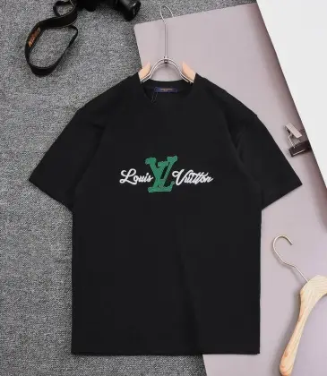 Louis Vuitton T-Shirts for AAAA Louis Vuitton T-Shirts Black/White #A46782
