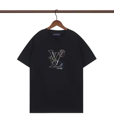 Louis Vuitton T-Shirts for AAAA Louis Vuitton T-Shirts Black/White #A49941