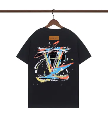 Louis Vuitton T-Shirts for AAAA Louis Vuitton T-Shirts Black/White #A49942