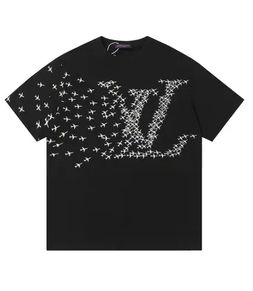 Louis Vuitton T-Shirts for AAAA Louis Vuitton T-Shirts Black/White #A50214