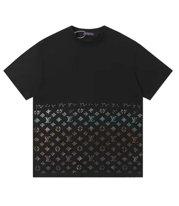 Louis Vuitton T-Shirts for AAAA Louis Vuitton T-Shirts Black/White #A50215