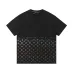 1Louis Vuitton T-Shirts for AAAA Louis Vuitton T-Shirts Black/White #A50215