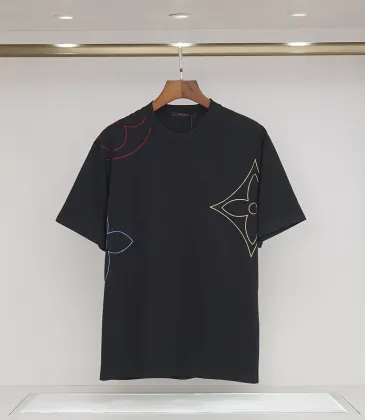 Louis Vuitton T-Shirts for AAAA Louis Vuitton T-Shirts Black/White #A50934