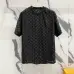 3Louis Vuitton T-Shirts for AAAA Louis Vuitton T-Shirts Black/White/Blue #A46758