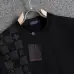 3Louis Vuitton T-Shirts for AAAA Louis Vuitton T-Shirts Crew Neck Black/White #A46721