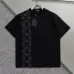 1Louis Vuitton T-Shirts for AAAA Louis Vuitton T-Shirts Crew Neck Black/White #A46721