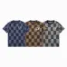 1Louis Vuitton T-Shirts for AAAA Louis Vuitton T-Shirts Plaid Print #A46789