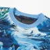 12Louis Vuitton T-Shirts for AAAA Louis Vuitton T-Shirts Wave print #A46787