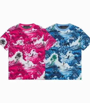 Louis Vuitton T-Shirts for AAAA Louis Vuitton T-Shirts Wave print #A46787