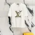 1Louis Vuitton T-Shirts for AAAA Louis Vuitton T-Shirts Weight:320g Black/White #A53039