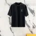1Louis Vuitton T-Shirts for AAAA Louis Vuitton T-Shirts Weight:320g Black/White #A53040