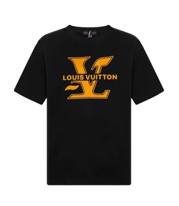 Louis Vuitton T-Shirts for AAAA Louis Vuitton T-Shirts White/Black #A51440