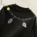 14Louis Vuitton T-Shirts for AAAA Louis Vuitton T-Shirts embroidery Black/White #A46744