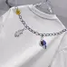 25Louis Vuitton T-Shirts for AAAA Louis Vuitton T-Shirts embroidery Black/White #A46744
