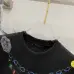 5Louis Vuitton T-Shirts for AAAA Louis Vuitton T-Shirts embroidery Black/White #A46744