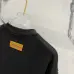 6Louis Vuitton T-Shirts for AAAA Louis Vuitton T-Shirts embroidery Black/White #A46748
