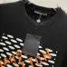 10Louis Vuitton T-Shirts for AAAA Louis Vuitton T-Shirts embroidery Black/White #A46748