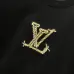 7Louis Vuitton T-Shirts for AAAA Louis Vuitton T-Shirts embroidery Black/White #A46750