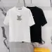 1Louis Vuitton T-Shirts for AAAA Louis Vuitton T-Shirts embroidery Black/White #A46750