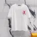 13Louis Vuitton T-Shirts for AAAA Louis Vuitton T-Shirts embroidery Black/White #A46751