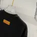 6Louis Vuitton T-Shirts for AAAA Louis Vuitton T-Shirts embroidery Black/White #A46751