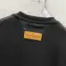 12Louis Vuitton T-Shirts for AAAA Louis Vuitton T-Shirts embroidery Black/White #A46753