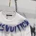 16Louis Vuitton T-Shirts for AAAA Louis Vuitton T-Shirts embroidery Black/White #A46753