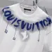 18Louis Vuitton T-Shirts for AAAA Louis Vuitton T-Shirts embroidery Black/White #A46753