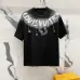 3Louis Vuitton T-Shirts for AAAA Louis Vuitton T-Shirts embroidery Black/White #A46753