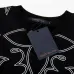 13Louis Vuitton T-Shirts for AAAA Louis Vuitton T-Shirts embroidery Black/White #A46783