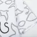 6Louis Vuitton T-Shirts for AAAA Louis Vuitton T-Shirts embroidery Black/White #A46783