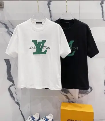 Louis Vuitton T-Shirts for AAAA Louis Vuitton T-Shirts green logo #A46771