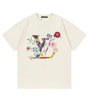 Louis Vuitton T-Shirts for Travel Stamp Flower #A48643