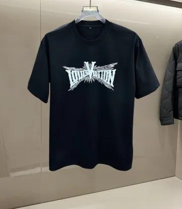 Louis Vuitton T-Shirts Black/White #A46414
