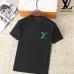 3Louis Vuitton T-Shirts for Men Crew Neck Black/White/Blue/Khaki/ #A46441