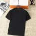 6Louis Vuitton T-Shirts for Men Crew Neck Black/White/Blue/Khaki/ #A46441