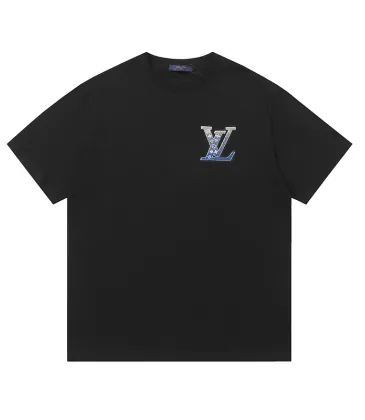 Louis Vuitton T-Shirts for Men' Polo Shirts Black/White #A47612