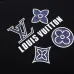 3Louis Vuitton T-Shirts for Men' Polo Shirts Black/White #A47613