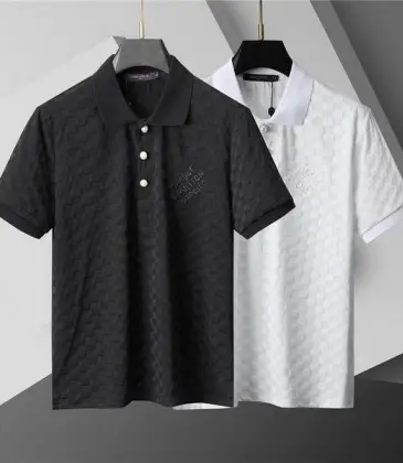 Louis Vuitton T-Shirts for Men' Polo Shirts Grid Full Print #A46557