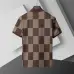 3Louis Vuitton T-Shirts for Men' Polo Shirts Plaid crystal #A46560