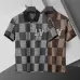 1Louis Vuitton T-Shirts for Men' Polo Shirts Plaid crystal #A46560
