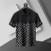 14Louis Vuitton T-Shirts for Men' Polo Shirts printed Black/White #A46564