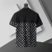 15Louis Vuitton T-Shirts for Men' Polo Shirts printed Black/White #A46564