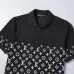 16Louis Vuitton T-Shirts for Men' Polo Shirts printed Black/White #A46564