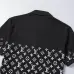 23Louis Vuitton T-Shirts for Men' Polo Shirts printed Black/White #A46564