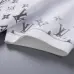 8Louis Vuitton T-Shirts for Men' Polo Shirts printed Black/White #A46564