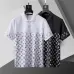 1Louis Vuitton T-Shirts for Men' Polo Shirts printed Black/White #A46564
