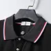 14Moncler T-shirts Polo for men Buttons Black/White #A46649