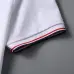 8Moncler T-shirts Polo for men Buttons Black/White #A46649