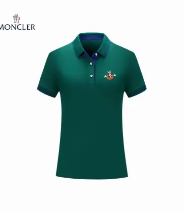 Moncler T-shirts Polo for men Solid Color Black/White/Yellow/Blue/Red/Grey #A46647